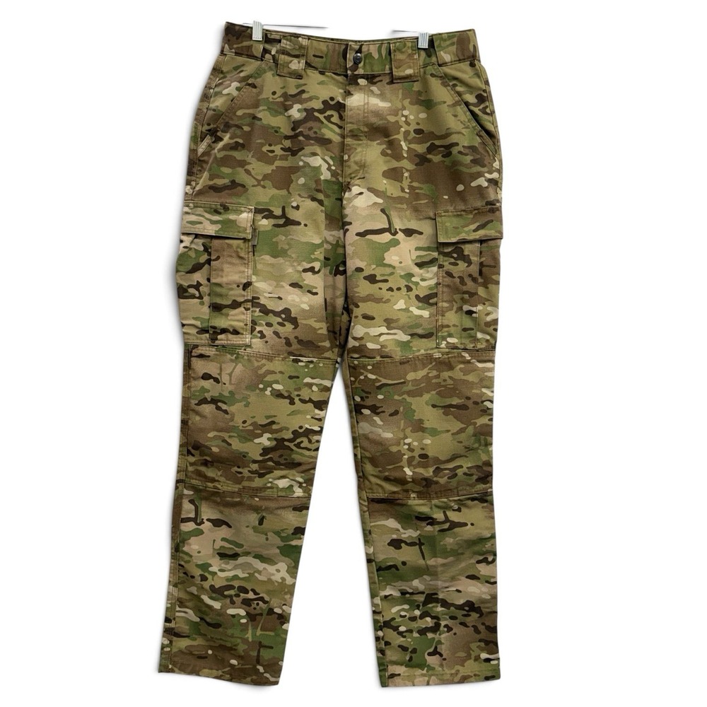 5.11 Tactical Series Cargo Pants Camo Mens 35.5 x34 Heavy Duty Extra Long Read